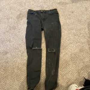 Just black jeans!